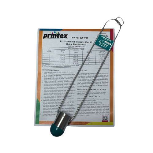 Gardco Stainless Steel Calibrated EZ Zahn Viscosity Cup for Viscometer