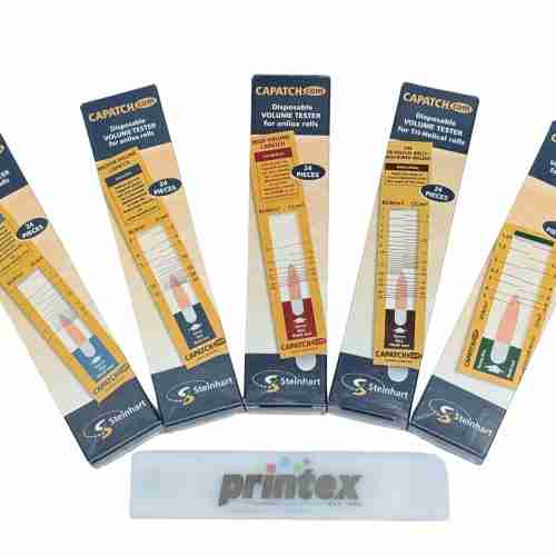Capatch Anilox & Gravure Volume Tester Strips - Choose Color - All Ranges BCM/CC
