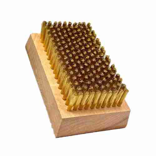 Anilox Brush, Brass .003 Bristles, Wood Handle - PrinteXEL (6 Units)